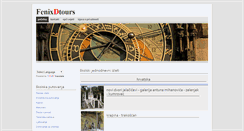 Desktop Screenshot of fenixdtours.hr